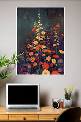 Colorful flowers Poster | Art Posters