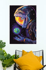 Cosmic Guardian Poster | Astronaut Posters