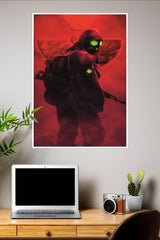 Crimson Ghost Poster | Art Posters