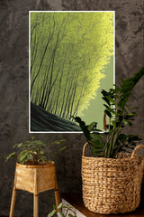 Crystal Falls Poster | The Green World Poster