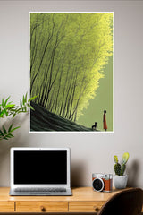 Crystal Falls Poster | The Green World Poster