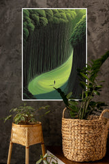 Crystal Lake Poster | The Green World Poster