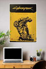 Cyberpunk 2077 In Yellow Poster | Games Posters