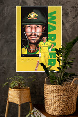 David Warner Poster | Cricketers Posters