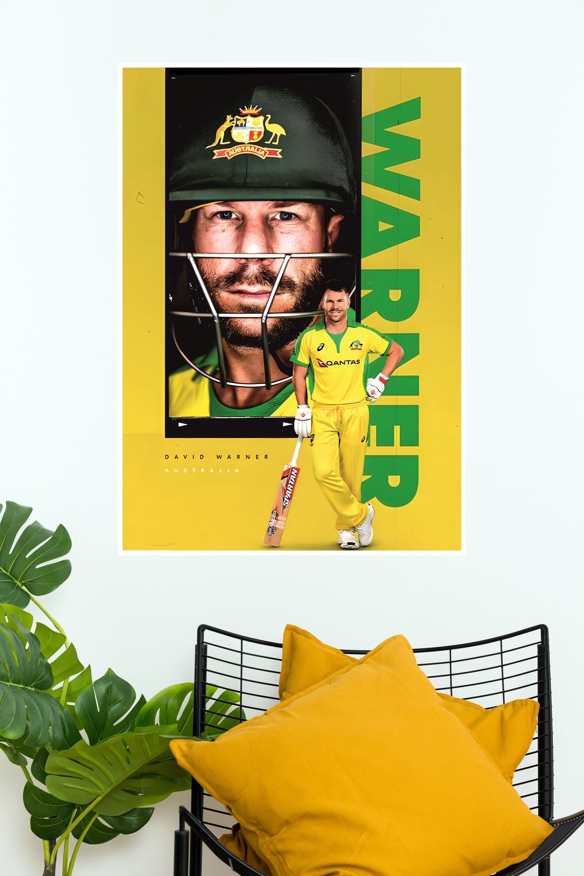 David Warner Poster | Cricketers Posters
