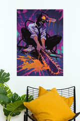 Denji Unchained Poster | Anime Posters