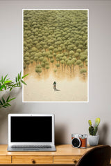 Desert Dusk Poster | The Green World Poster