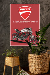 Ducati Monster Poster | Bike Posters