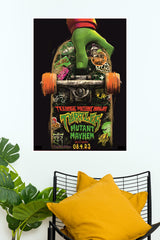 Eenage MutantNinja Turtles Mutant Mayhem Poster | Animated Movies Posters