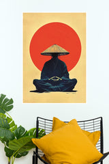 Embers of Honor Poster | Samurai Warrior Poster