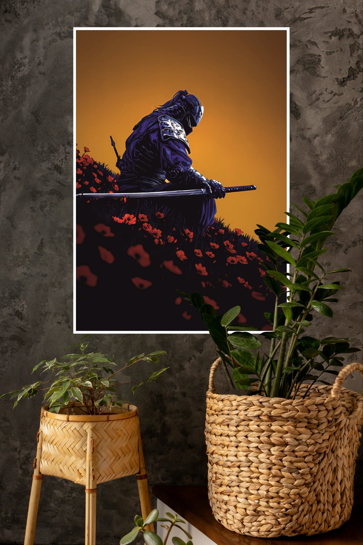 Eyes of the Ronin Poster | Samurai Warrior Poster