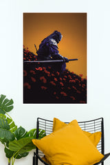 Eyes of the Ronin Poster | Samurai Warrior Poster