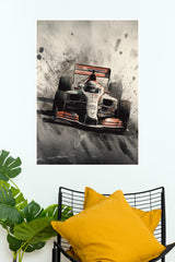 F1 Race Car PNG Poster | Formula 1 Posters
