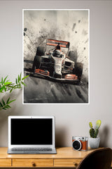 F1 Race Car PNG Poster | Formula 1 Posters