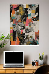Faces in Flux Poster | Art Posters