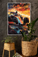 Fast Lane Fever Poster | Formula 1 Posters