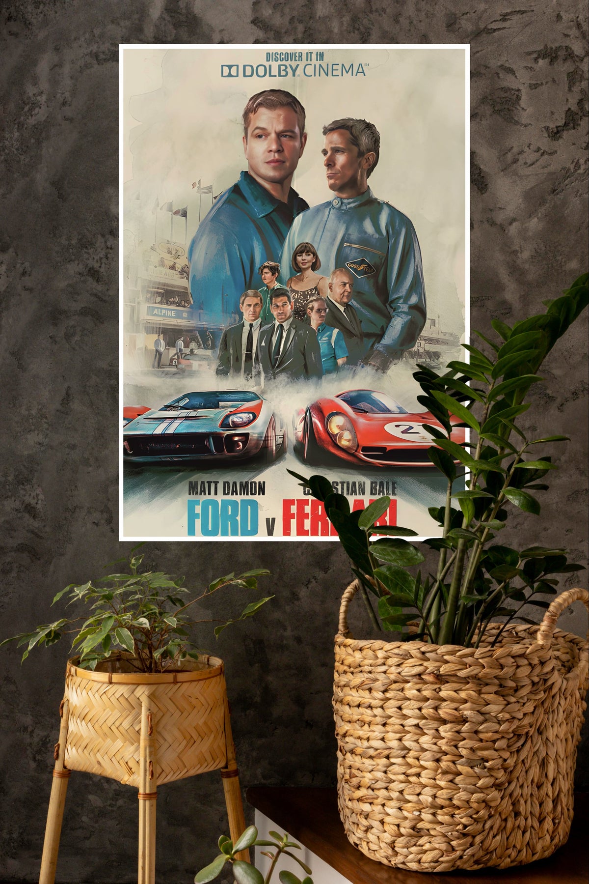 Ford VS Ferrari Poster | Hollywood Movies Posters
