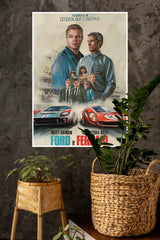 Ford VS Ferrari Poster | Hollywood Movies Posters