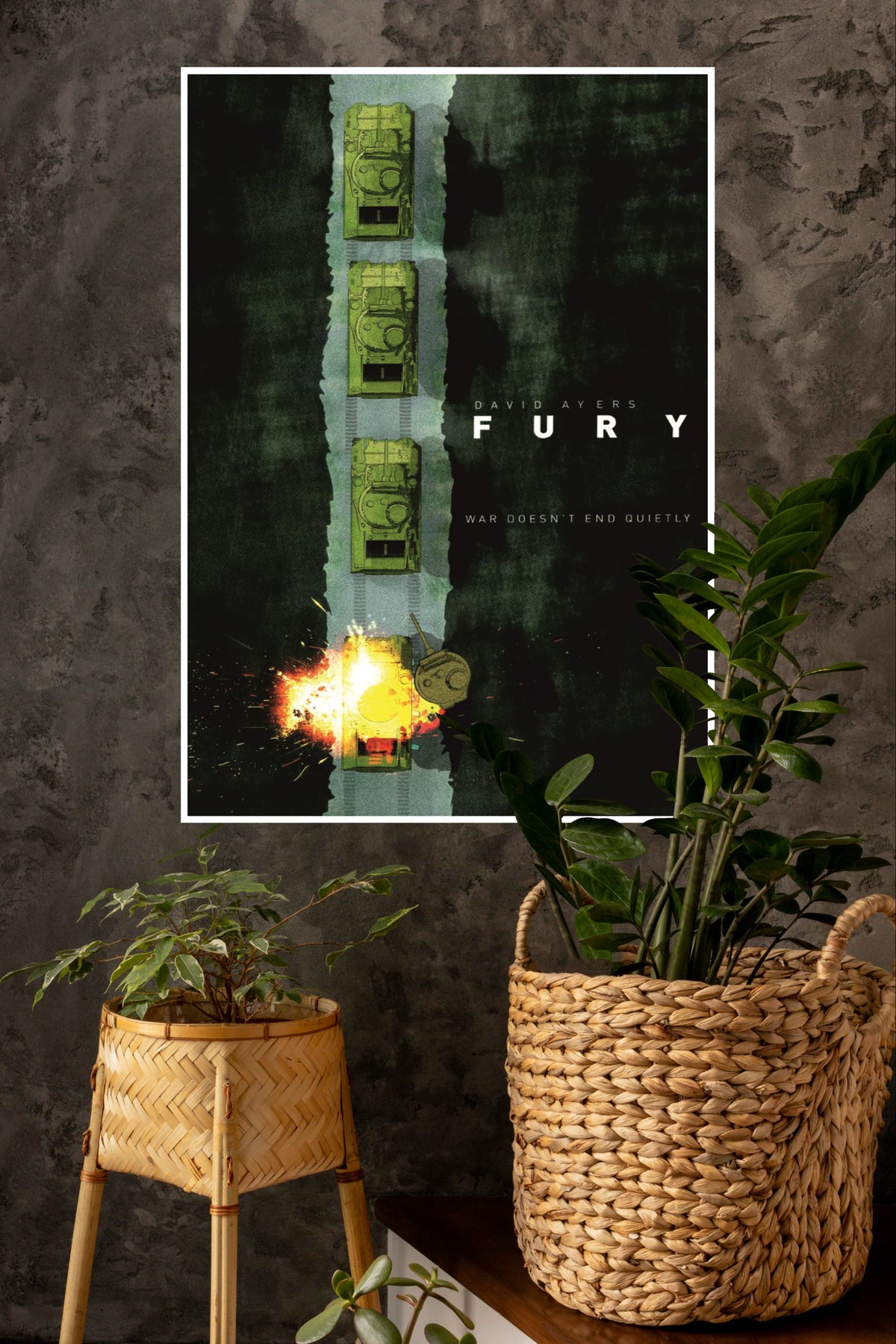 Fury Poster | Hollywood Movies Posters