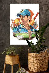 Game Face On Poster | Cricketers Posters