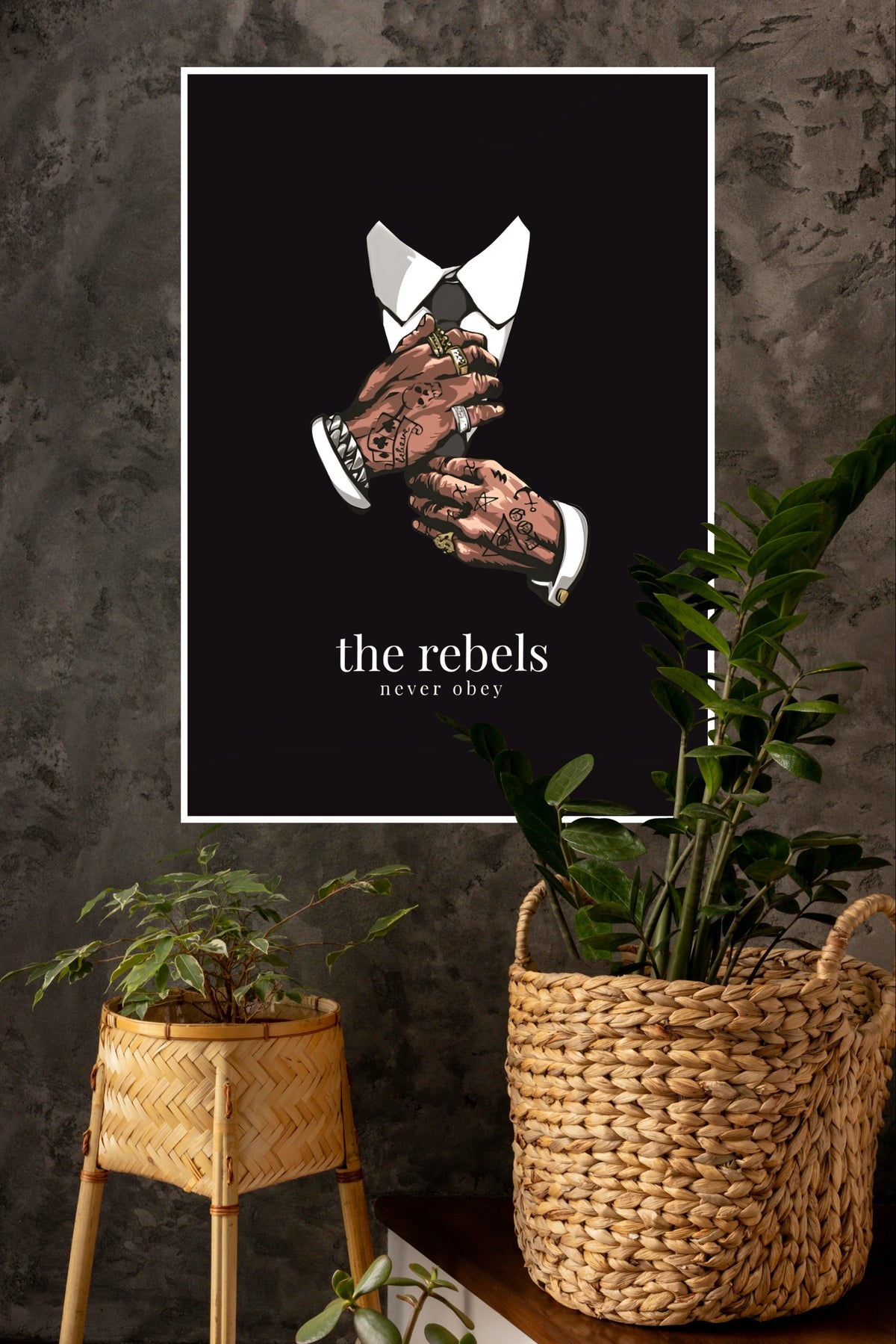 Gangsta Hand Poster | Hollywood Movies Posters