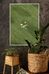 Gentle Green Poster | The Green World Poster