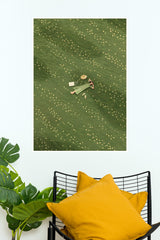Gentle Green Poster | The Green World Poster