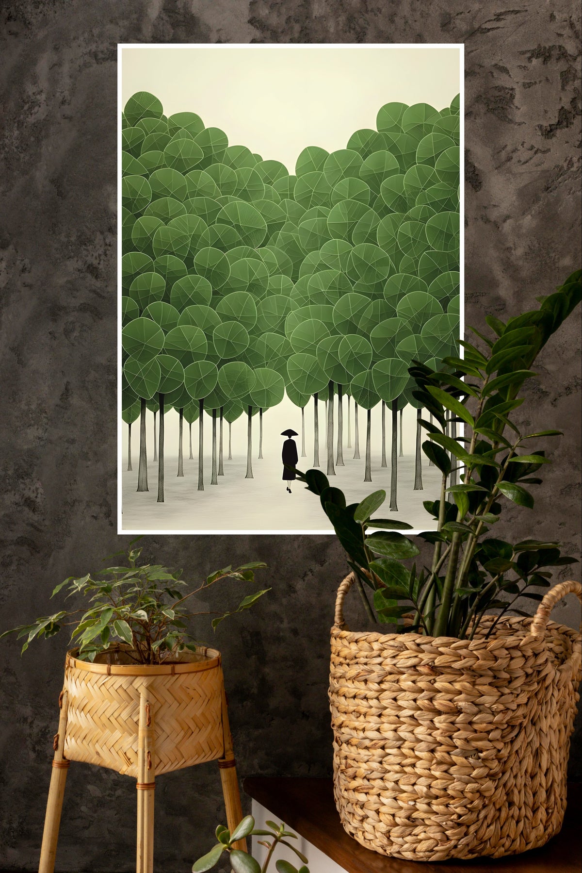 Glowing Sky Poster | The Green World Poster