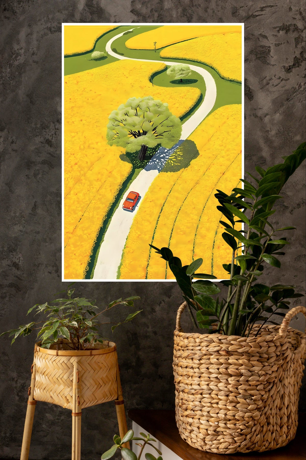 Golden Fields Poster | The Green World Poster