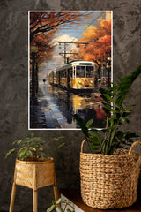 Golden Hour Express Poster | Art Posters