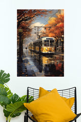 Golden Hour Express Poster | Art Posters