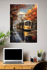 Golden Hour Express Poster | Art Posters