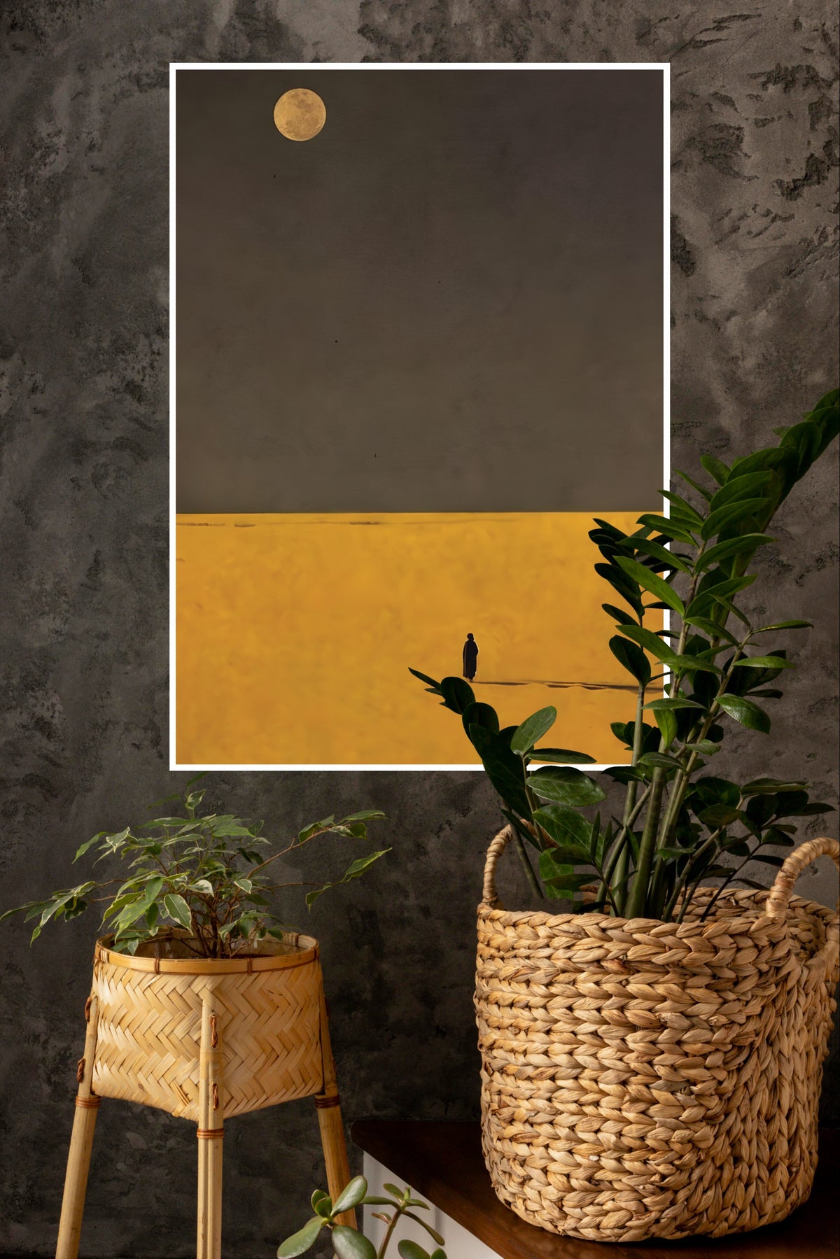 Golden Sunset Poster | The Green World Poster