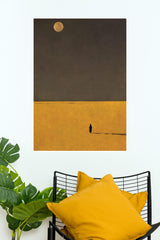 Golden Sunset Poster | The Green World Poster