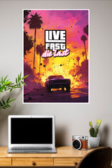 Grand Theft Auto Fire Poster | Games Posters