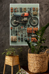 Green Jaguar Poster | Bike Posters