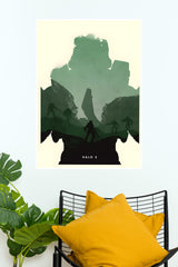 Halo 3 In Green Poster | Games Posters