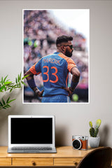 Hardik Pandya Poster | Cricketers Posters