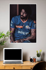 Hardik Poster | Cricketers Posters