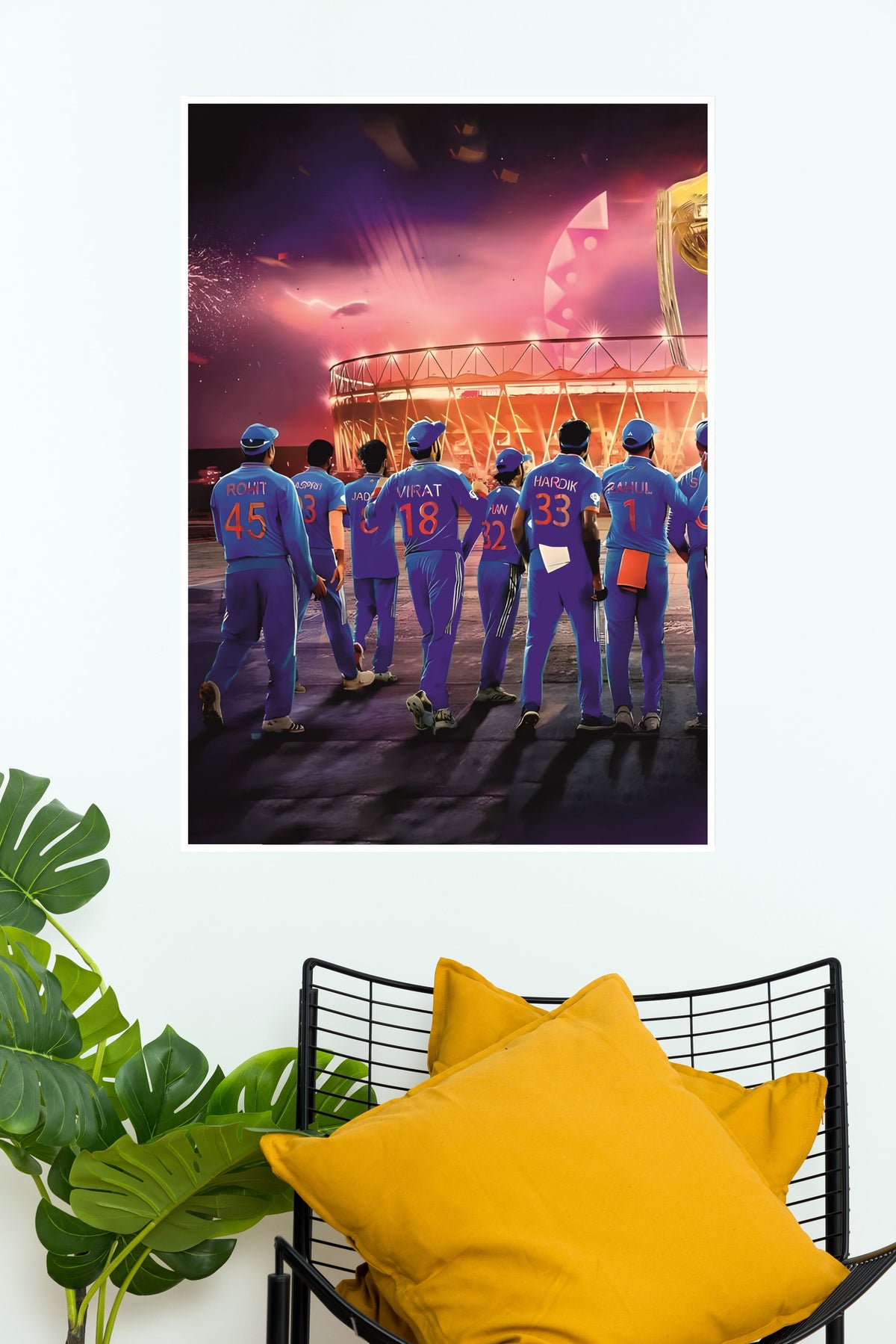 Heart of Indian Cricket Poster | Cricketers Posters