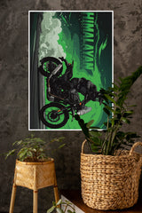 Himalayan Motorcycle Poster | Bike Posters