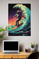 Holding Home Poster | Astronaut Posters