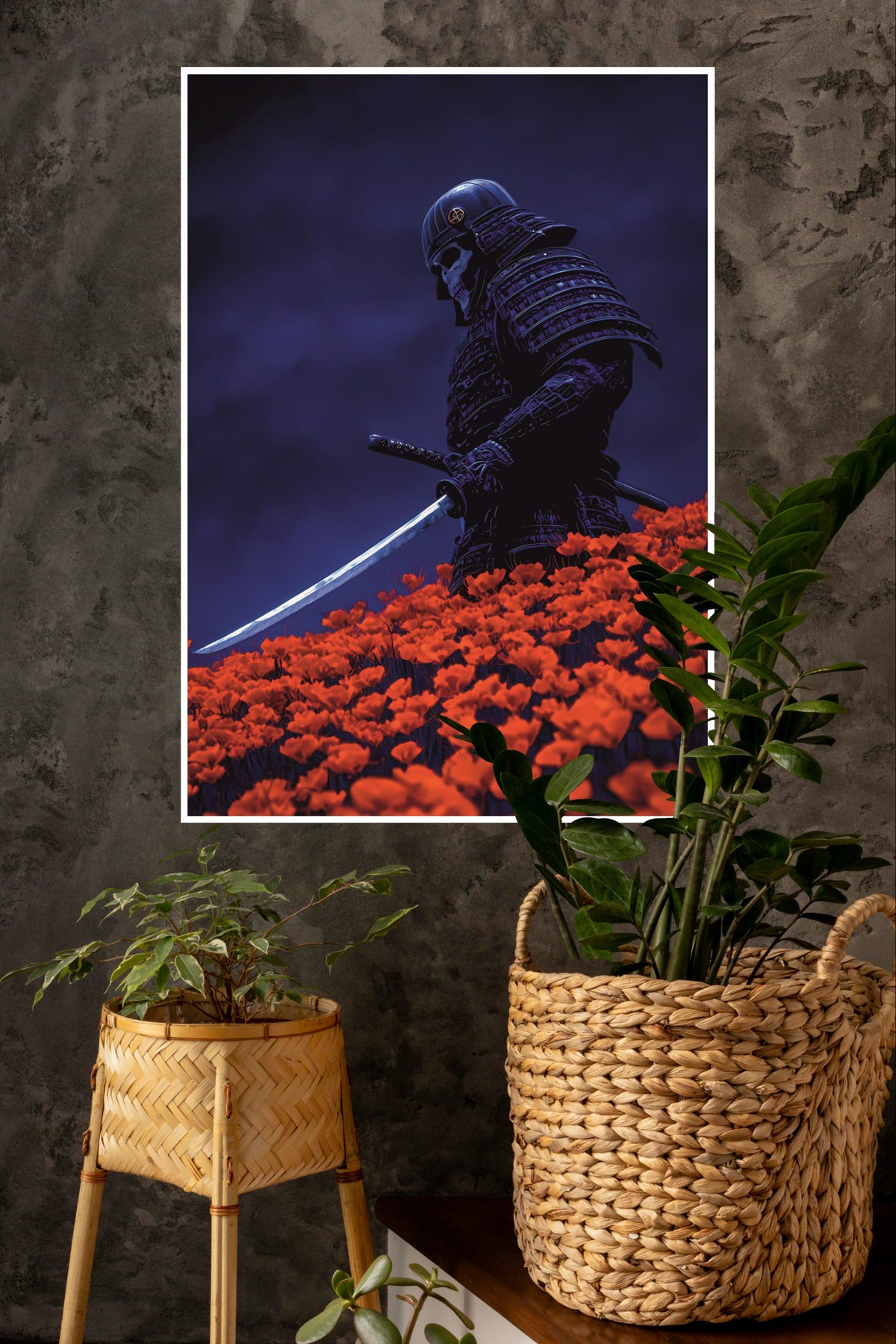 Horns of the Fallen Poster | Samurai Warrior Poster