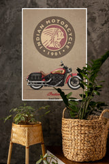 Indian Scout Sixty Poster | Bike Posters