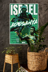 Israel Adesanya Poster | UFC Champions Poster