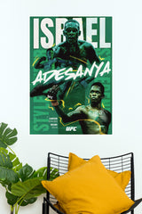 Israel Adesanya Poster | UFC Champions Poster