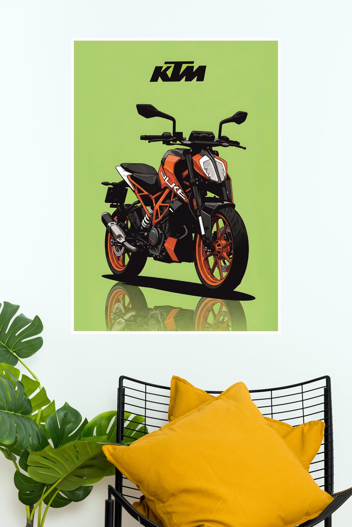 KTM 390 Poster | Bike Posters