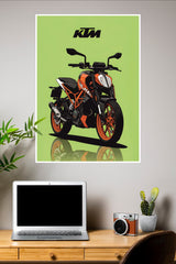 KTM 390 Poster | Bike Posters