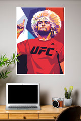 Khabib Poster | UFC Champions Poster