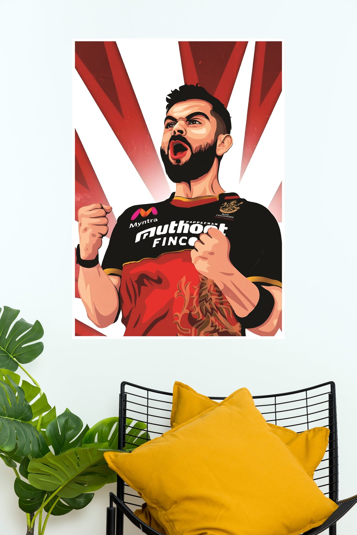 King of the Pitch Poster | Cricketers Posters